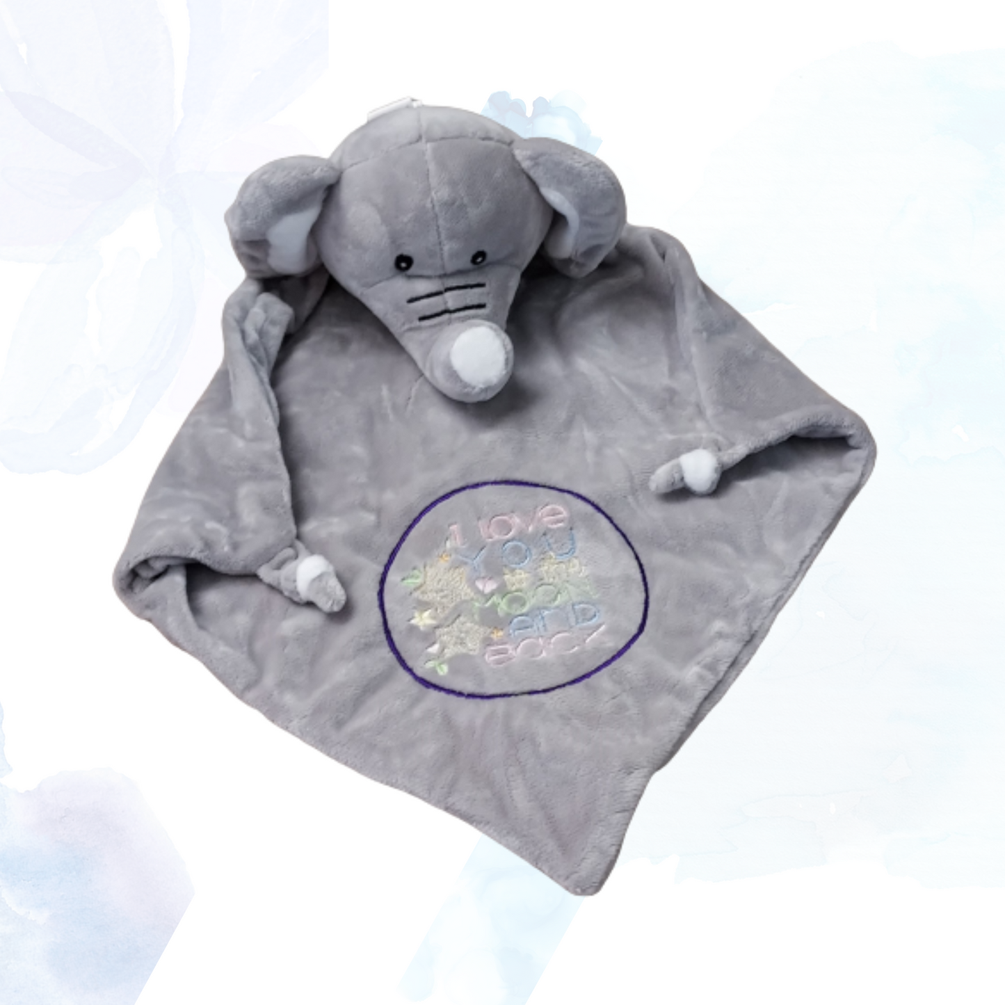 Snuggle Up with Elle: The Perfect Companion for Your Little One Introducing the Cubbies Elle Grey Elephant Blankie – the ultimate blend of comfort, charm, and companionship for your baby. Crafted with love and designed for snuggles, Elle is more than just a blankie; she’s a cuddly friend who brings warmth and joy to your child’s world.