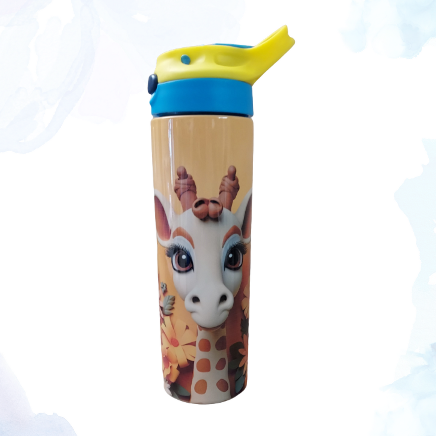Take a sip of this awesome 20 oz. 3D Giraffe Water Bottle, crafted from premium stainless steel. Designed for both style and functionality, this bottle features an intricate 3D giraffe design that adds a touch of whimsy to your daily routine. Perfect for animal lovers and those who appreciate unique, eye-catching accessories. Packed with tons of fun, it'll make you feel like wildest animal in the room wherever you take it.