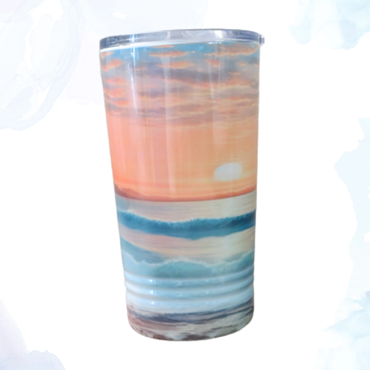 Embrace your love for the beach with our 16 oz. Beach Stainless Steel Tumbler, your perfect companion for both outdoor adventures and relaxed moments by the shore. Crafted from durable stainless steel, this tumbler promises exceptional performance and longevity. Its double-wall vacuum insulation keeps your beverages at the ideal temperature—hot drinks stay hot for up to 6 hours, while cold drinks remain refreshingly chilled for up to 12 hours.