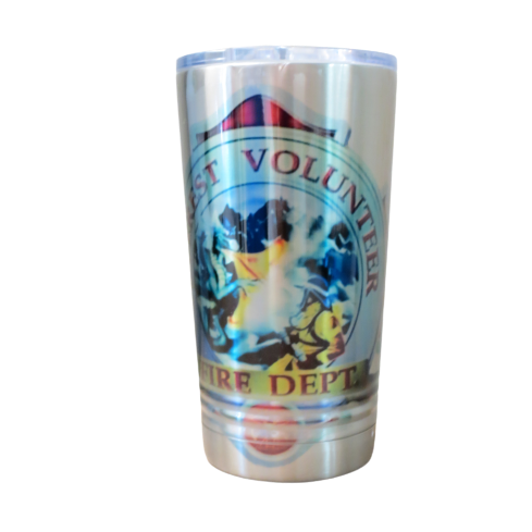 16 oz. Everest Volunteer Fire Department Stainless Steel Tumbler