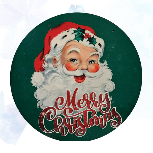 Merry Christmas Vintage Santa