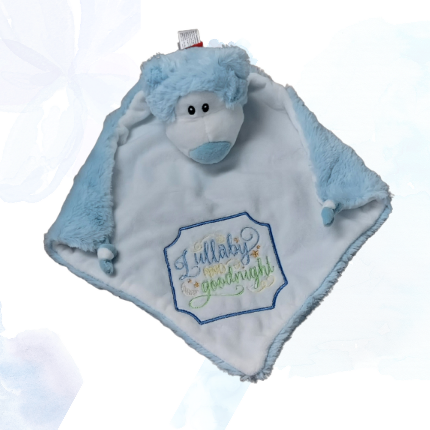 Snuggle Up with Cubbies Cubbyford Blue Bear Blankie  Introducing the Cubbies Cubbyford Blue Bear Blankie, the ultimate comfort companion for your little one. This charming blankie combines the softness of a plush toy with the coziness of a blanket, creating a soothing and playful friend for your child.