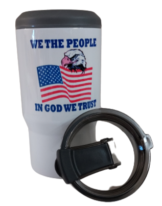 11 oz. Bottle Holder - We The People In God We Trust