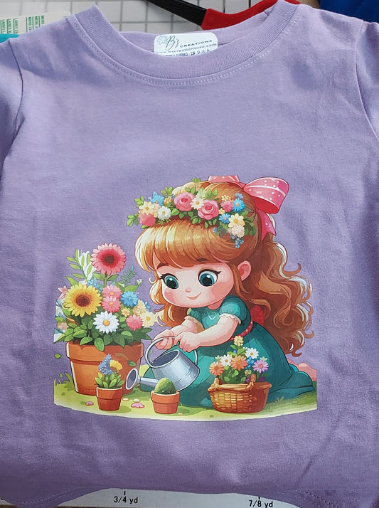 Kids Flower Pot Girl