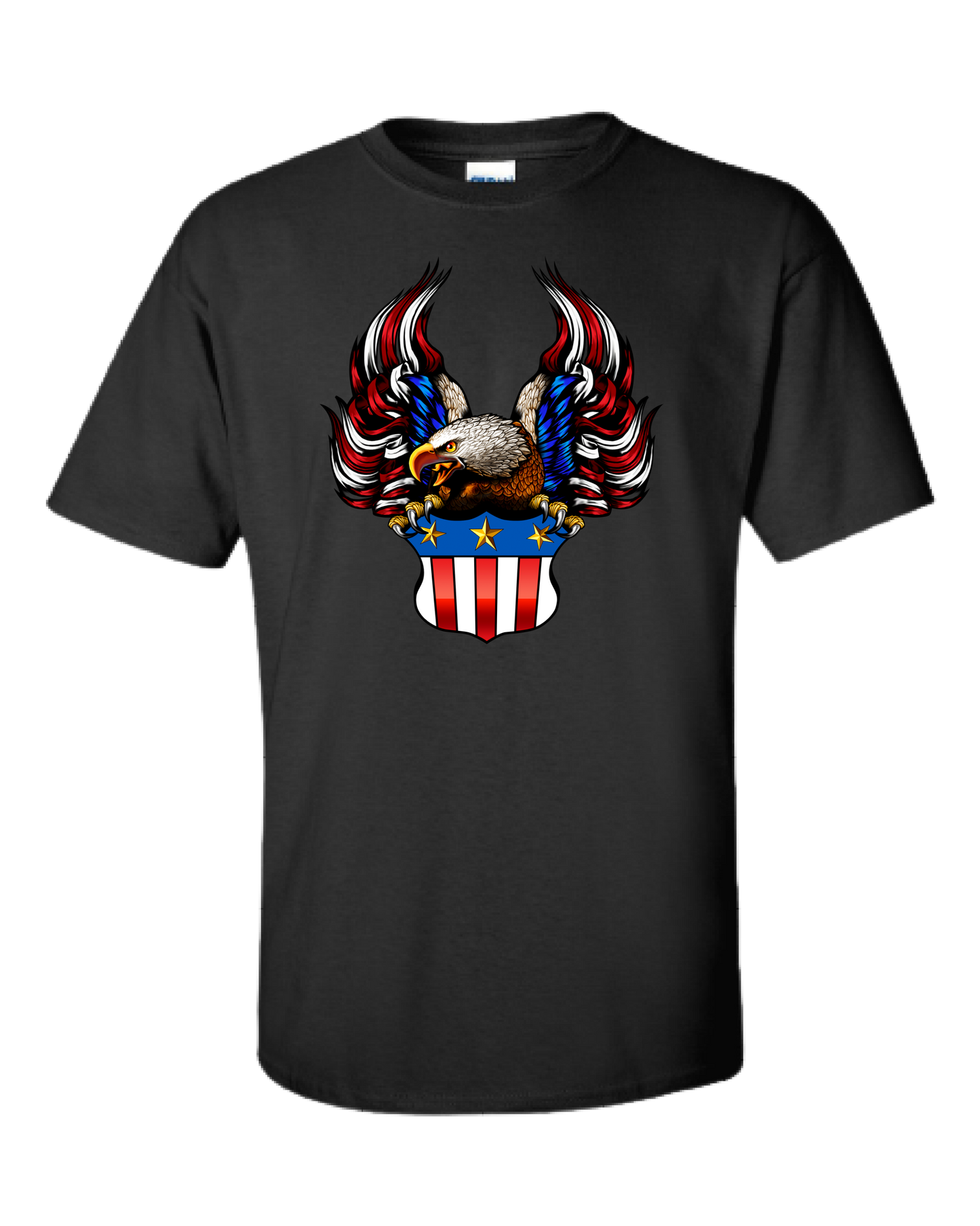 Red, White, and Blue Eagle Patriotic T-Shirt