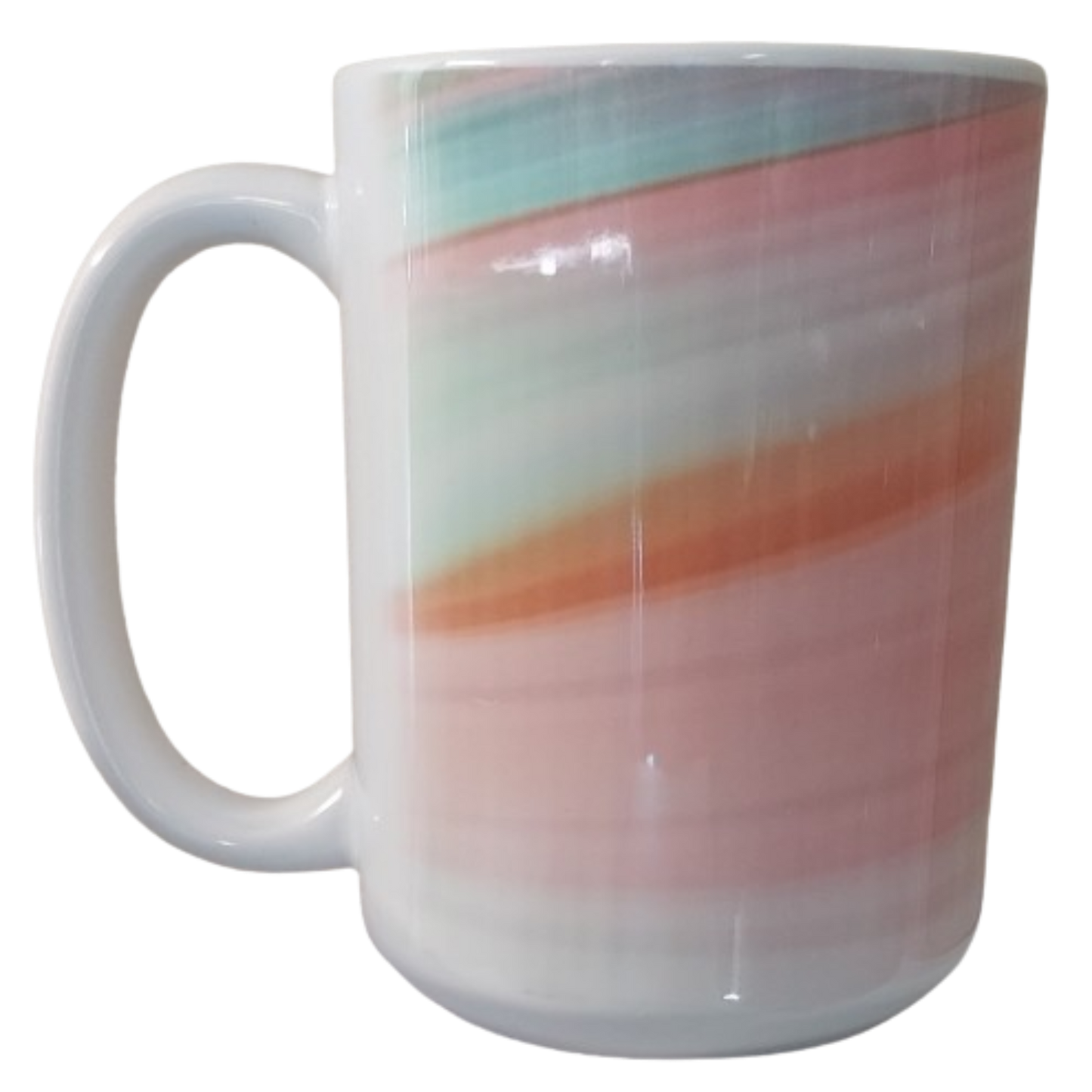 15 oz. Coral Beach Ceramic Mug