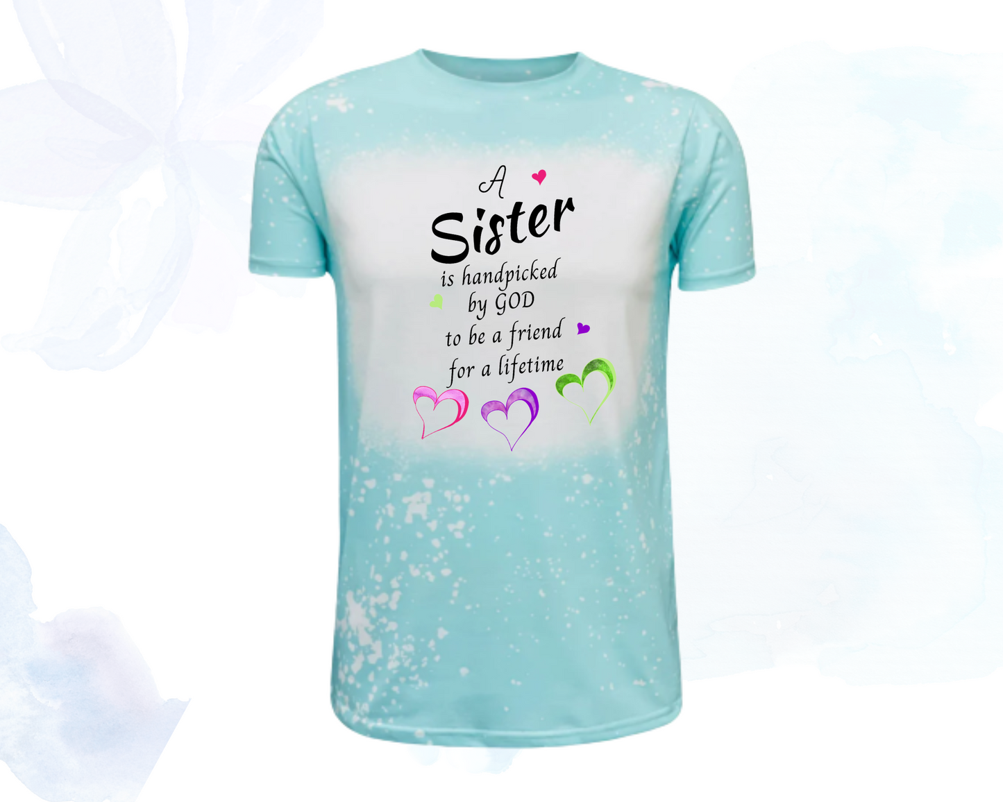 A Sister Faux Bleached Tee