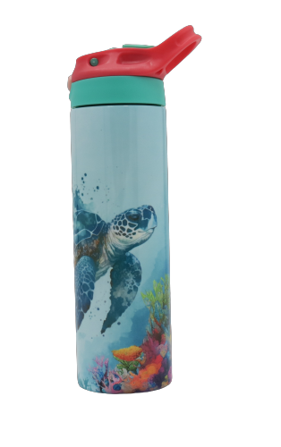 20 oz Sea Turtle Stainless Water Bottle