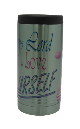 Skinny Stainless Can Koozie - Trust in the Lord