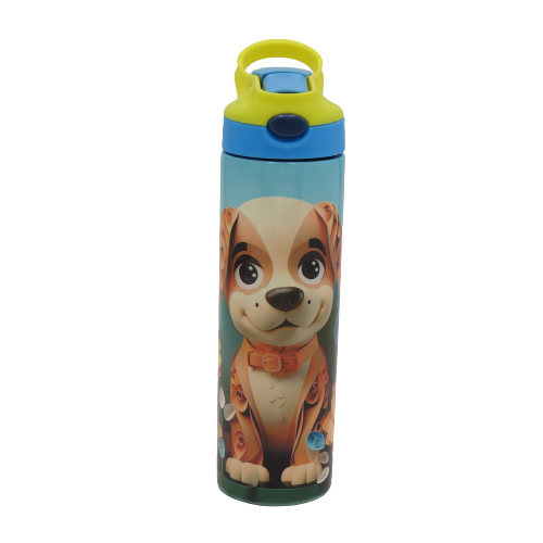 20 oz 3D Dog Stainless Water Bottle