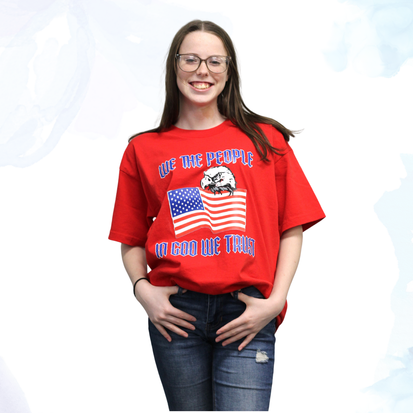 We The People In God We Trust Patriotic T-Shirt