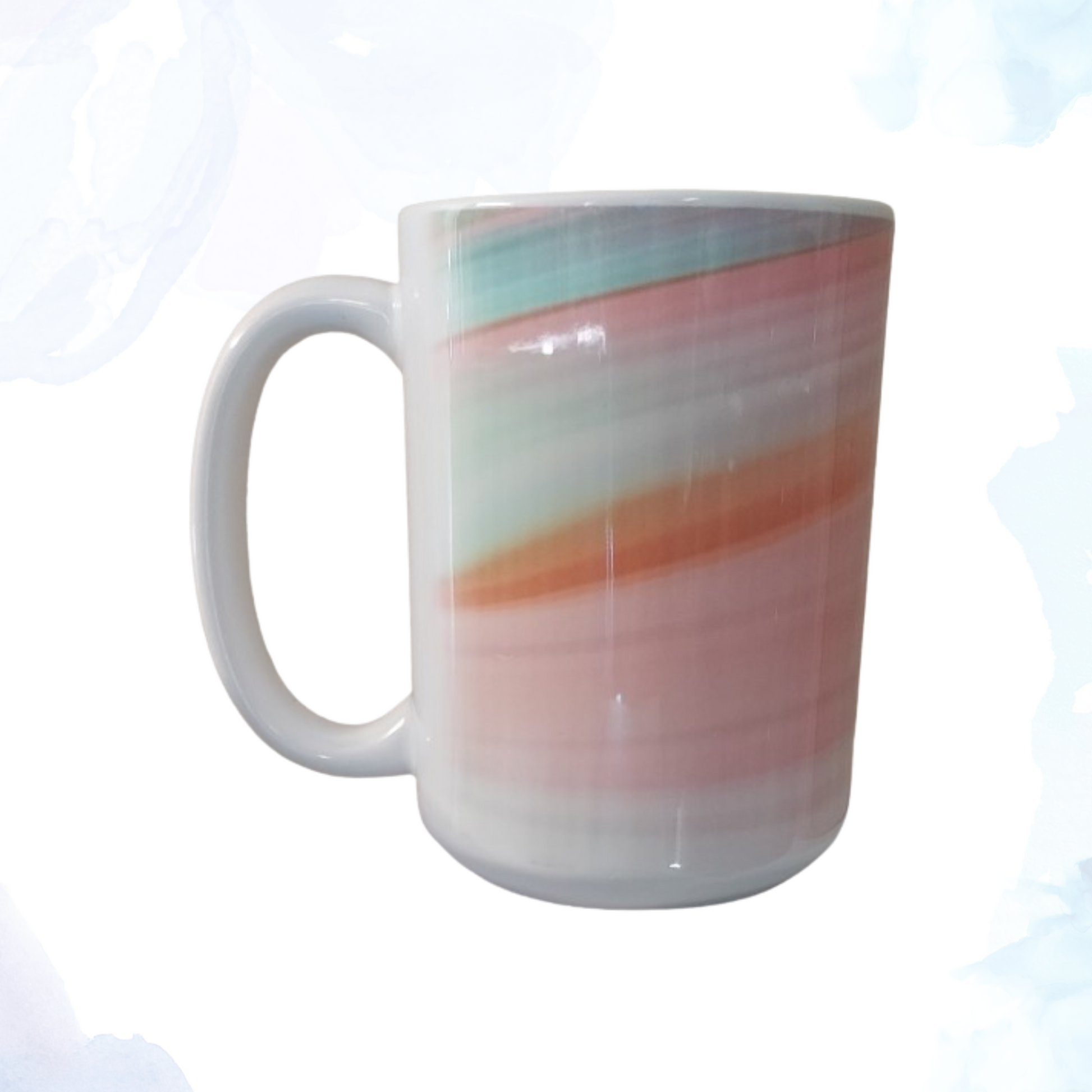 Elevate your coffee or tea experience with our stunning Coral Beach 15 oz. Ceramic Mug.  This beautifully crafted mug brings the serene beauty of a coastal paradise right to your home or office. Featuring vibrant coral reef patterns and a smooth, glossy finish, it’s perfect for adding a touch of tropical charm to your daily routine.