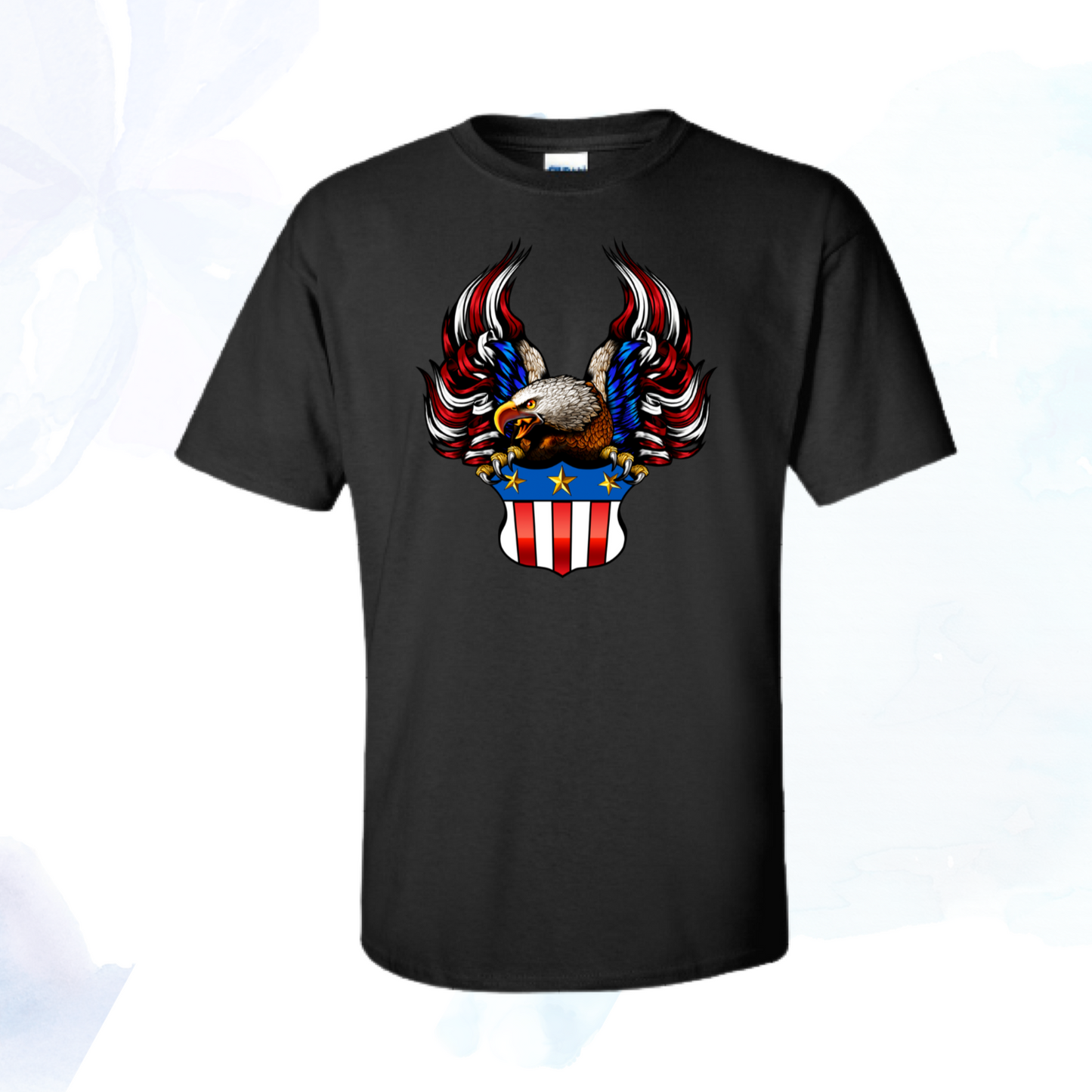 Red, White, and Blue Eagle Patriotic T-Shirt