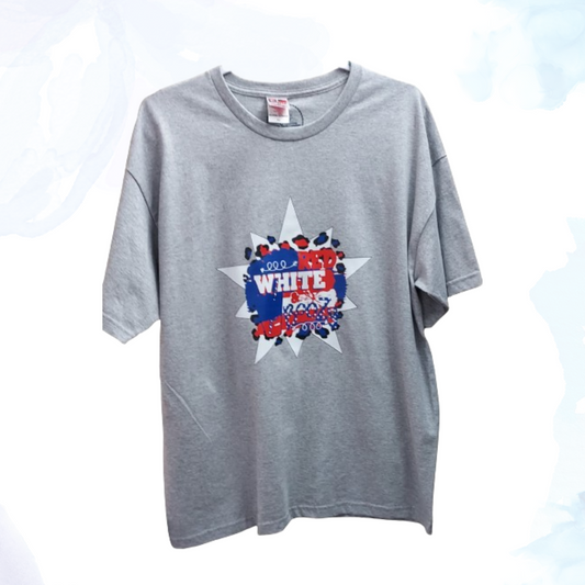 Red, White & Boozy Gray T-Shirt